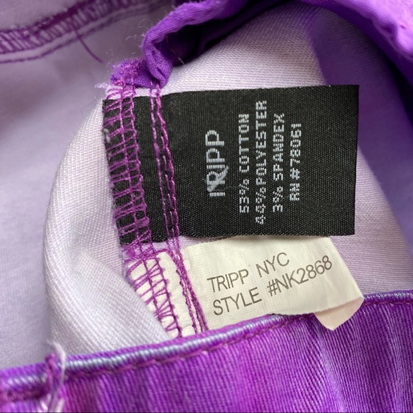 Tripp NYC Low Waist Coated Skinny Jeans US3 - Picture 5 of 6